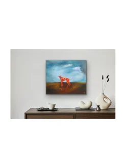 Taulut & Julisteet|Pia Rydman Art Rakkauteni kantaa sinut, öljyvärimaalaus,