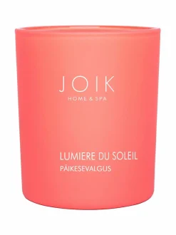 Huonetuoksut & Tuoksukynttilät|Joik Rape Seed Wax Candle Lumiere du Soleil -tuoksukynttilä 150 g