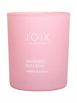 Huonetuoksut & Tuoksukynttilät|Joik Raspberry Bon Bon -tuoksukynttilä 150 g PINK