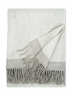 Huovat & Päiväpeitot|Lapuan Kankurit Rauha-villahuopa 130 x 180 cm WHITE-BEIGE