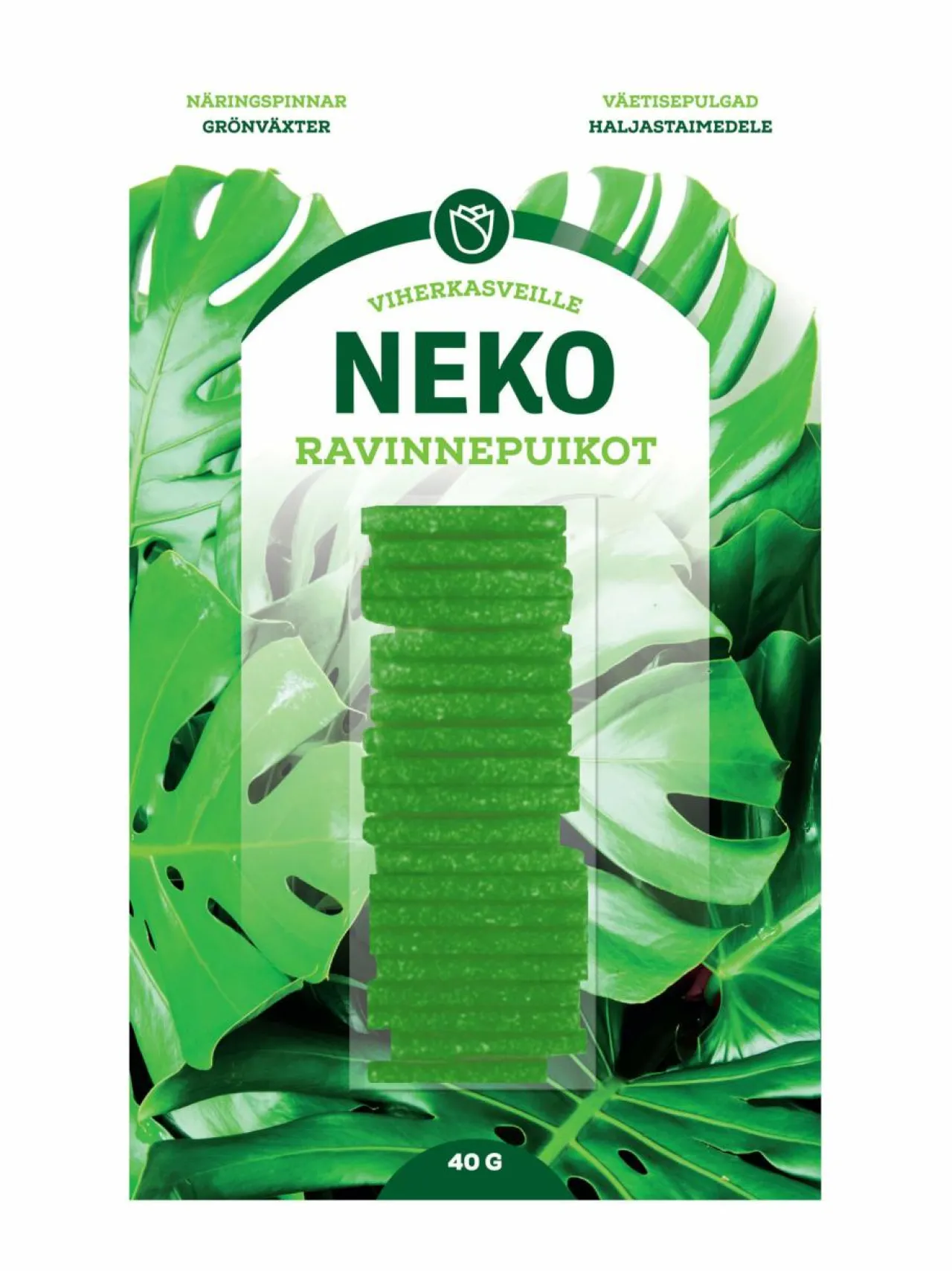 Multa & Lannoitteet|Neko Ravinnepuikot viherkasveille 20 kpl/40 g