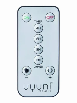 Jouluvalot|UYUNI Remote Control -kaukosäädin led-kynttilöille SILVER