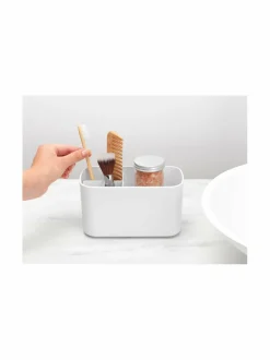 Kylpyhuonetarvikkeet|Brabantia ReNew-kylpyhuoneenjärjestelijä WHITE