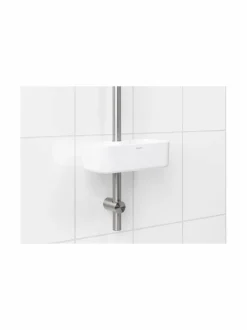 Kylpyhuonetarvikkeet|Brabantia ReNew-suihkuteline WHITE