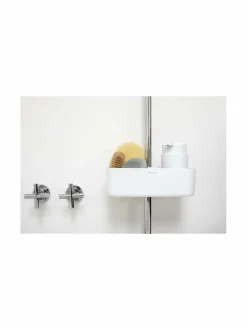 Kylpyhuonetarvikkeet|Brabantia ReNew-suihkuteline WHITE