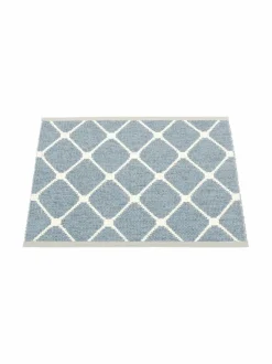 Matot|Pappelina Rex-muovimatto 70 x 60 cm STORM (SINIHARMAA)