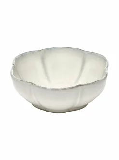 Lautaset & Kulhot|Serax Ribbed M -kulho ⌀ 11 cm WHITE