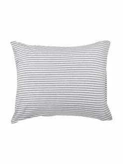 Liinavaatteet|Casa Stockmann Riga Jersey -tyynyliina HARMAA/VALKOINEN