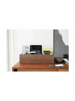 Säilytys|Yamazaki Rin Organizer Box -säilytyslaatikko BROWN/BLACK