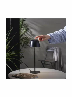 Muut Joulukoristeet|Star Trading Ronda USB- ladattava pöytävalaisin, ulko- ja sisäkäyttöön 11 x 11 x 34,5 cm MUSTA