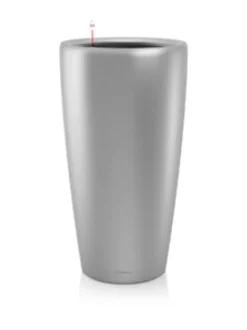 Ruukut & Istutusastiat|Lechuza Rondo Premium Hopea Altakasteluruukku ∅30 korkeus 56cm HOPEA KIILTÄVÄPINTA