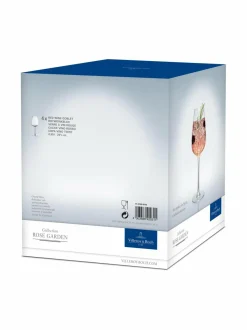 Lasit|Villeroy & Boch Rose Garden -punaviinilasi 4 kpl TRANSPARENT