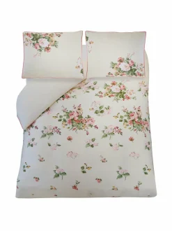 Liinavaatteet|Laura Ashley Rosemore-satiinipussilakanasetti 59 PALE PINK