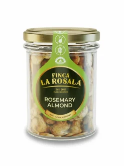 Suolaiset Delituotteet|FINCA LA ROSALA Rosmariinin makuiset Marcona-mantelit 90g