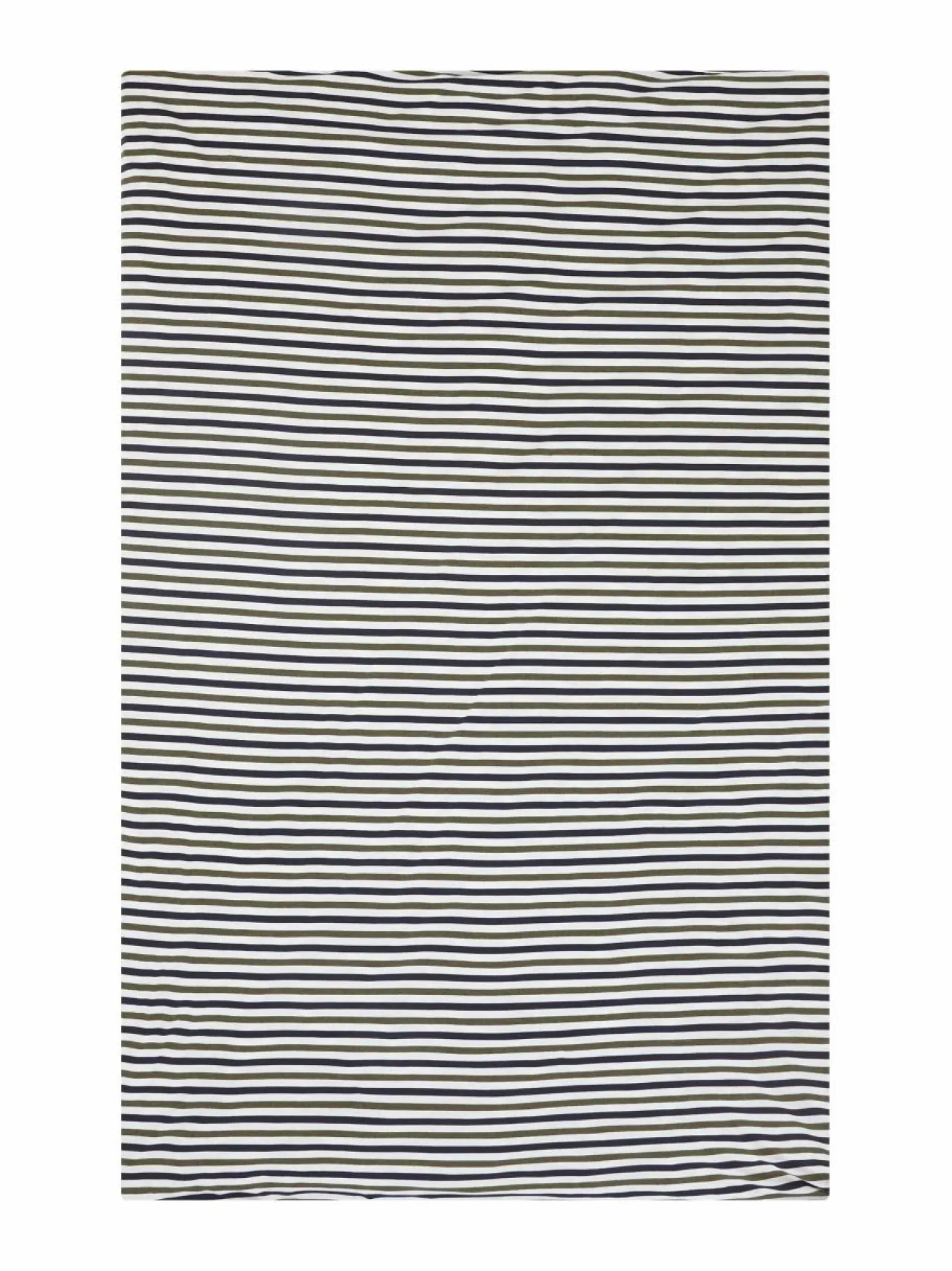 Liinavaatteet|Casa Stockmann Rotterdam Jersey -pussilakana 150 x 210 cm DK.BLUE/MEL GREEN/NATURAL WHITE