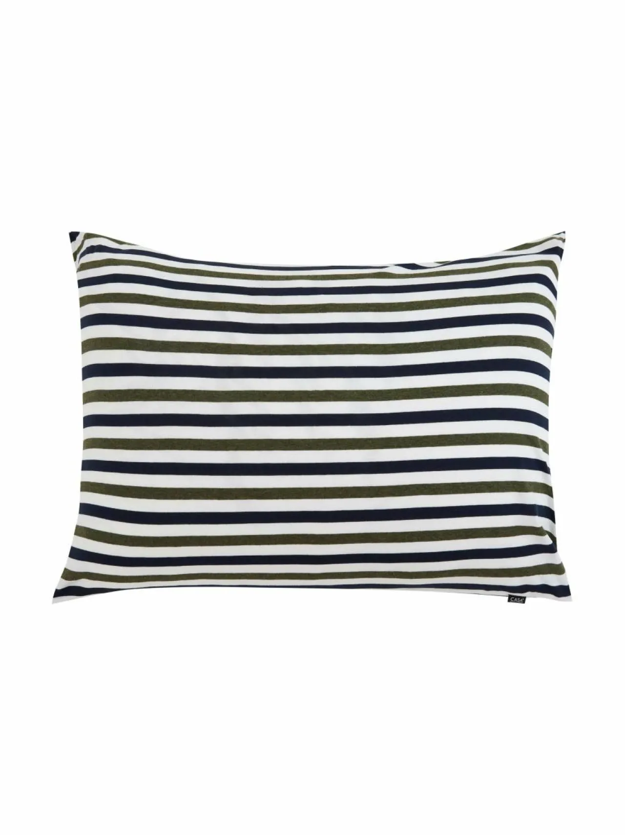 Liinavaatteet|Casa Stockmann Rotterdam Jersey -tyynyliina 50 x 60 cm DK.BLUE/MEL GREEN/NATURAL WHITE