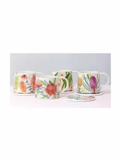 Mukit & Kupit & Asetit|Maxwell&Williams Royal Botanic Gardens Native Blooms -muki GREEN,YELLOW,PINK,LILA