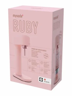 Muut Keittiölaitteet|Mysoda Ruby 2 -hiilihapotuslaite 14 x 24 x 41 cm PINK