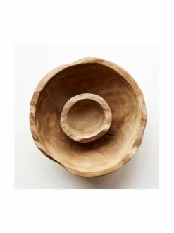 Koriste-Esineet|Muubs Rustic 13 -kulho NATURAL