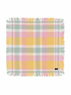 Keittiö- & Kattaustekstiilit|Lexington Ruudullinen lautasliina 50 x 50 cm 3004-NA10 YELLOW/GREEN/PINK