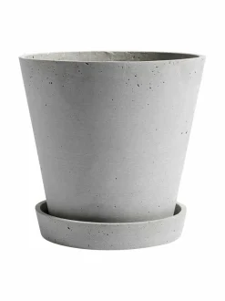 Ruukut & Istutusastiat|HAY Ruukku ja aluslautanen ø 21,5 cm