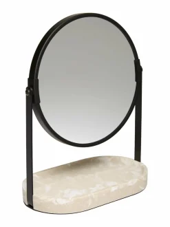 Kylpyhuonetarvikkeet|Casa Stockmann Sable-alustallinen peili SANDSTONE/BLACK