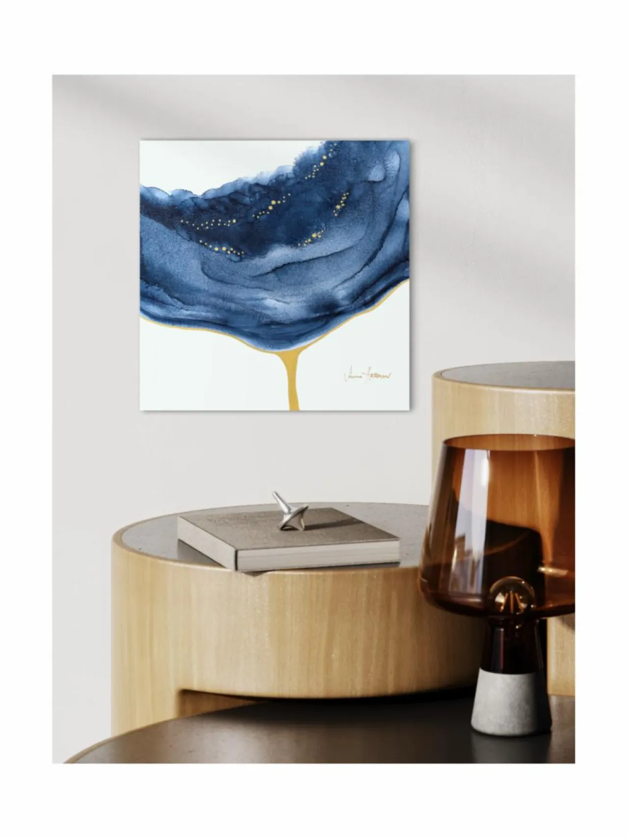 Taulut & Julisteet|KaikuArt Safiiri FREESIA SININEN