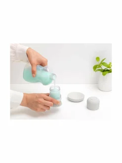 Keittiötarvikkeet|Brabantia Saippuaa annosteleva tiskiharja LIGHT GREY