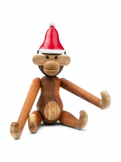 Koriste-Esineet|Kay Bojesen Santa´s Cap Mini Monkey -tonttulakki 2,5 cm PUNAINEN