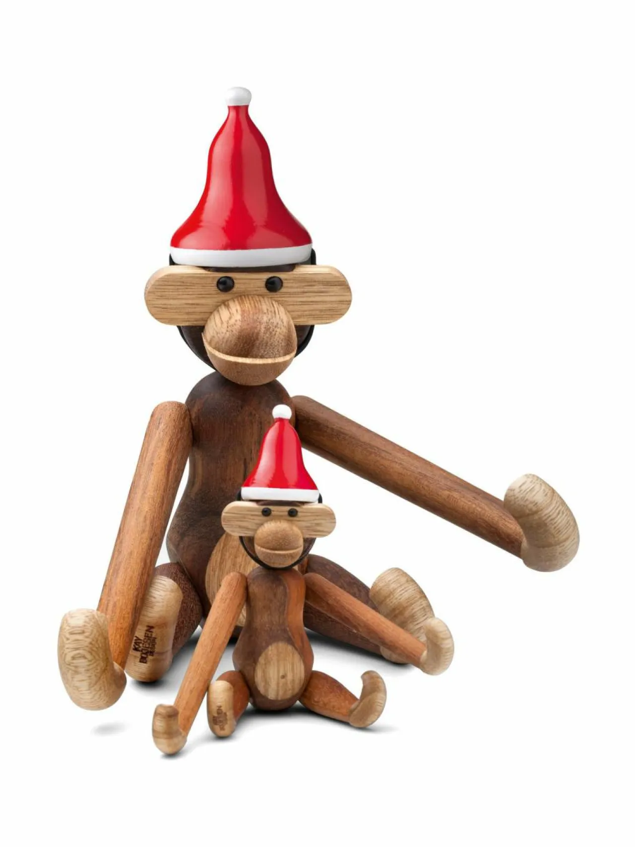 Koriste-Esineet|Kay Bojesen Santa´s Cap Mini Monkey -tonttulakki 2,5 cm PUNAINEN