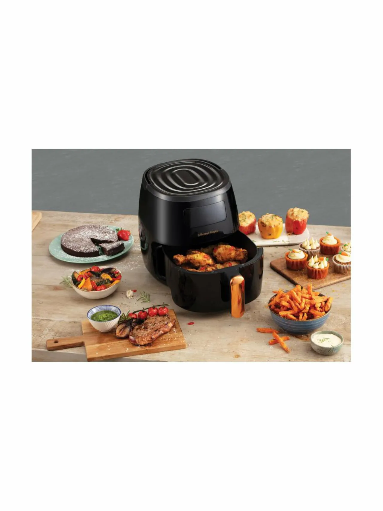 Muut Keittiölaitteet|Russell Hobbs Satisfry Air Large -ilmafriteerauskeitin, 5 l BLACK