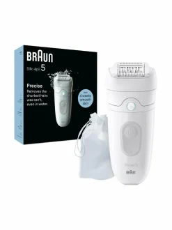 Ihokarvanpoisto|Braun SE5011 Epilator Silk-épil 5 -epilaattori WHITE