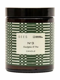 Huonetuoksut & Tuoksukynttilät|Sees x Johanna Gullichsen No. 3 Eucalyptus & Pine -kynttilä
