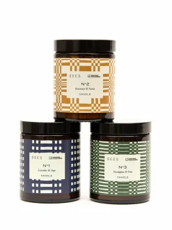 Huonetuoksut & Tuoksukynttilät|Sees x Johanna Gullichsen No. 3 Eucalyptus & Pine -kynttilä