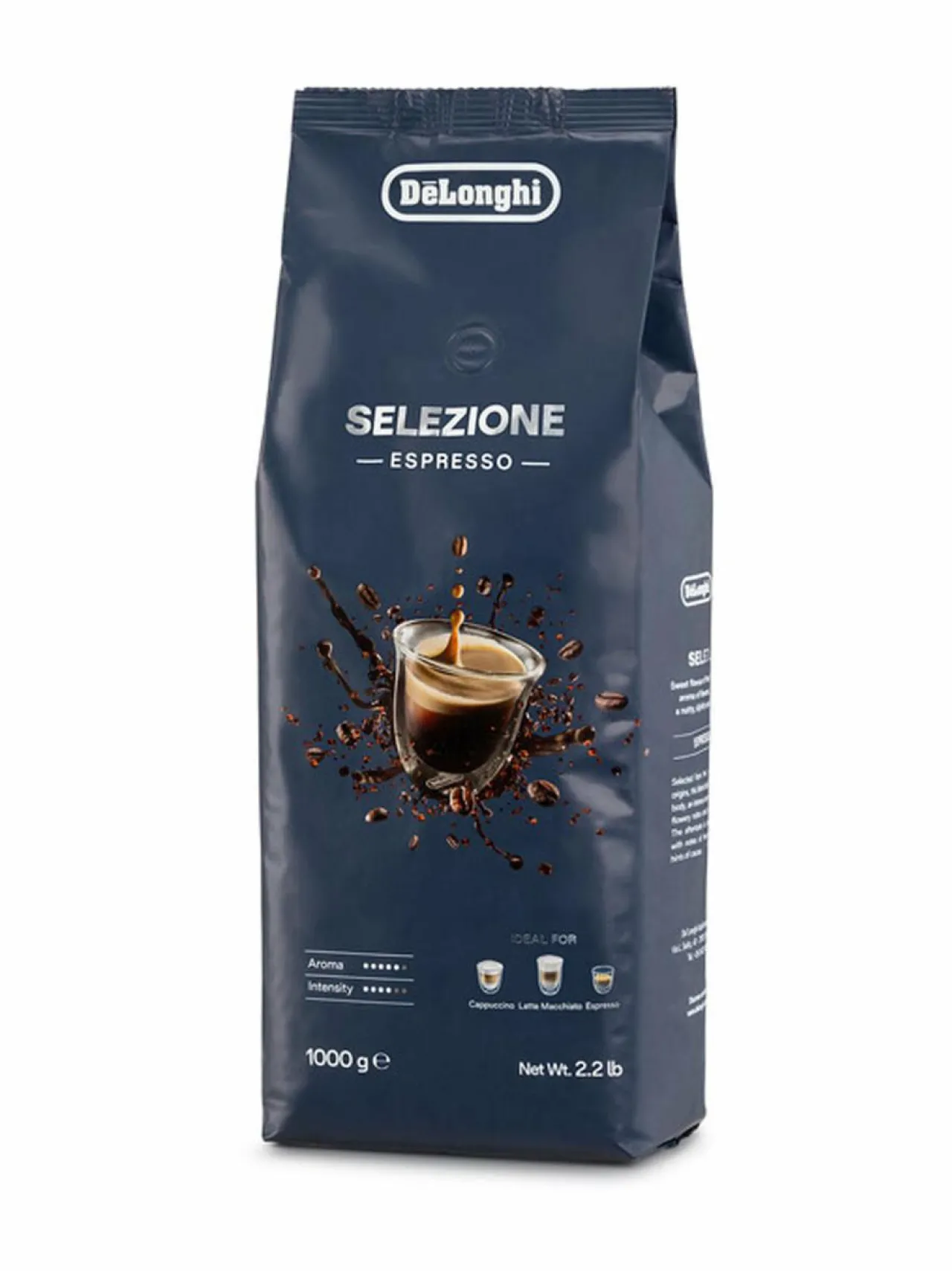 Kahvin- & Vedenkeittimet|Delonghi Selezione-kahvipavut 1 kg BLUE