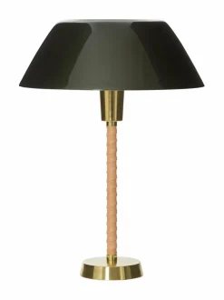 Pöytävalaisimet|Innolux Senator-pöytävalaisin GREEN + BRASS