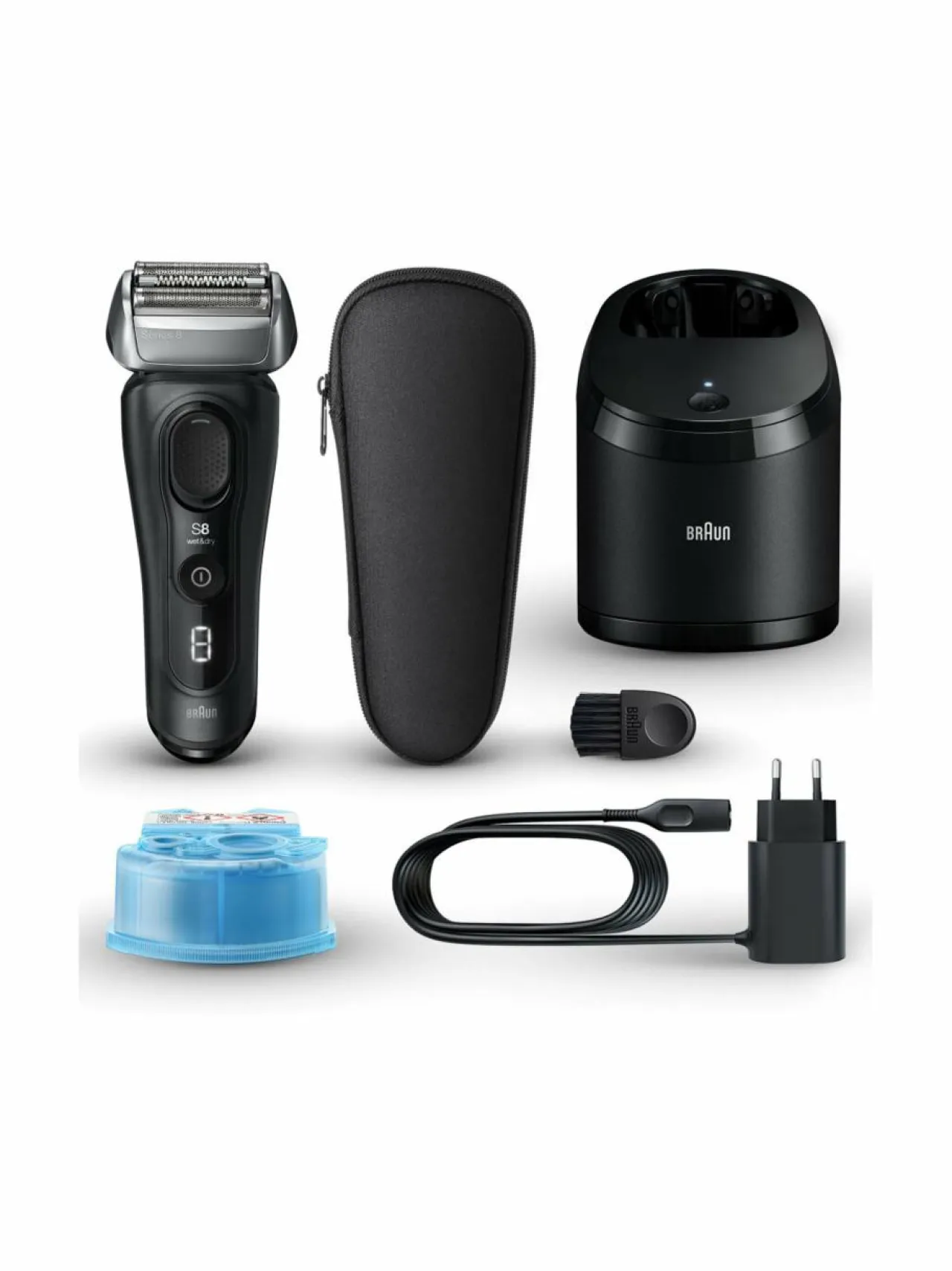 Ihokarvanpoisto|Braun Series 8 SmartCare -parranajokone BLACK