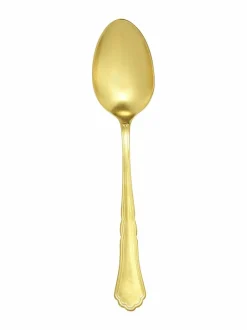 Aterimet & Tarjoiluvälineet|Pintiinox Settecento-ruokalusikka KULTA