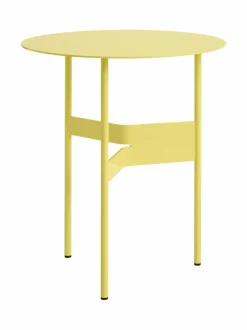 Pöydät|HAY Shim- sohvapöytä, Ø45 x K51 cm CUSTARD