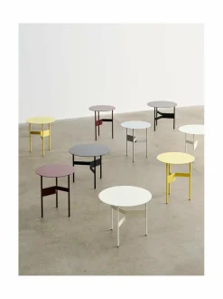 Pöydät|HAY Shim- sohvapöytä, Ø45 x K51 cm CUSTARD