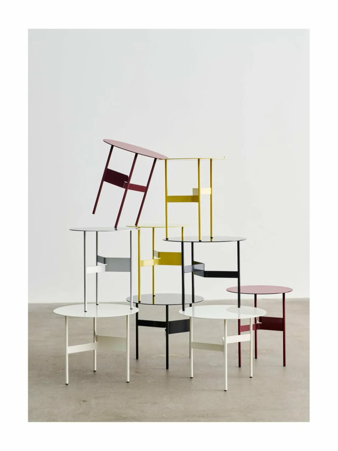 Pöydät|HAY Shim-kahvipöytä EGGSHELL