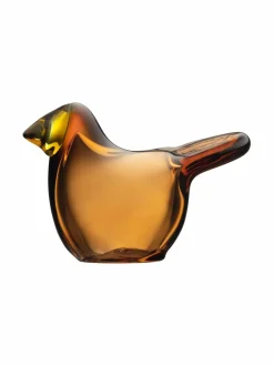 Koriste-Esineet|Iittala Sieppo-lasilintu KUPARI