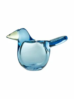 Koriste-Esineet|Iittala Sieppo-lasilintu SKY BLUE-APPLE GREEN