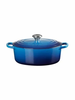 Keitto- & Paistoastiat|Le Creuset Signature-pata, ovaali 4,1 l AZURE