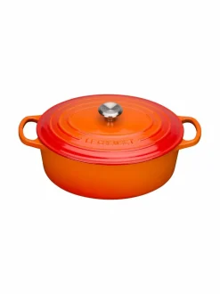 Keitto- & Paistoastiat|Le Creuset Signature-pata, ovaali 4,1 l ORANSSI