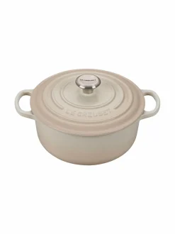 Keitto- & Paistoastiat|Le Creuset Signature-pata, pyöreä 4,2 l MERINGUE