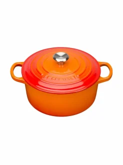 Keitto- & Paistoastiat|Le Creuset Signature-pata, pyöreä 3,3 l ORANSSI