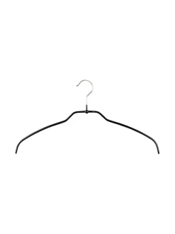 Säilytys|Mawa Silhouette light 42/FT-ripustin 10 kpl MUSTA