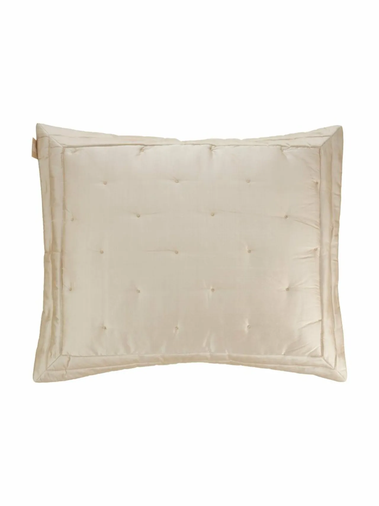 Sisustustyynyt|Villa Stockmann Silky sham -tikattu silkkityynynpäällinen SAND OATMEAL 13-0401TPX