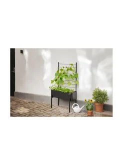 Ruukut & Istutusastiat|Eva Solo Outdoor Simply Grow tuki kasvilaatikoihin MUSTA